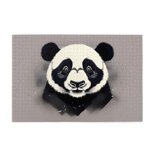 Puzzles1000 Teile Whjdpp Cooles Panda-Bild, pädagogisches Intellektuelles Holzpuzzles, lustige Puzzles, Stressabbau-Spiel Puzzles1000 Teile Whjdpp Cooles Panda-Bild, pädagogisches Intellektuelles Holzpuzzles, lustige Puzzles, Stressabbau-Spiel von Whjdpp