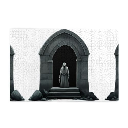 Puzzles1000 Teile Whjdpp Devil's Grave Pattern Pädagogische Intellektuelle Holzpuzzles Lustige Puzzles Stressabbau Puzzles von WHJDPP