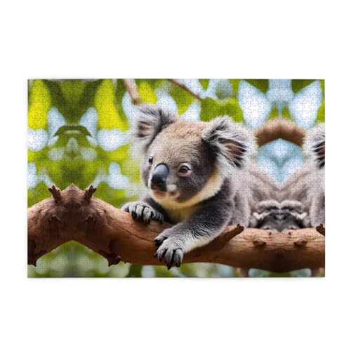 Puzzles1000 Teile Whjdpp Ein kleiner Koala-Bild, pädagogisches Intellektuelles Holzpuzzles, lustige Puzzles, Stressabbau-Spiel Puzzles1000 Teile Whjdpp Ein kleiner Koala-Bild, pädagogisches Intellektuelles Holzpuzzles, lustige Puzzles, Stressabbau-Spiel von Whjdpp