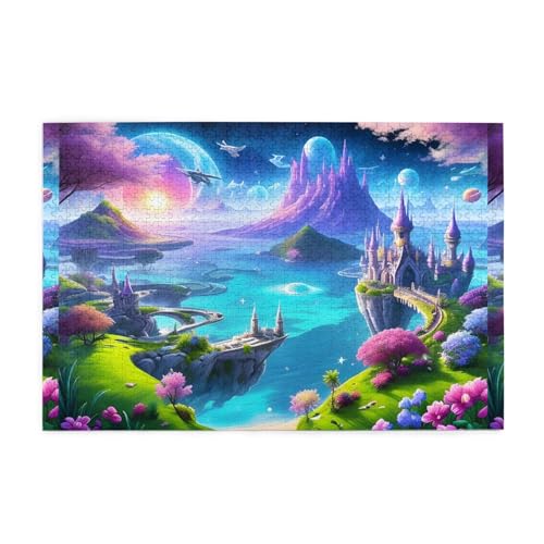 Puzzles1000 Teile Whjdpp Fantasieparadies Weltraum Bild Pädagogische Intellektuelle Holzpuzzles Lustige Puzzles Stressabbau-Spiel Puzzles1000 Teile Whjdpp Fantasieparadies Weltraum Bild Pädagogische Intellektuelle Holzpuzzles Lustige Puzzles Stressabbau-Spiel von Whjdpp