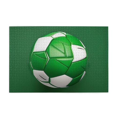 Puzzles1000 Teile Whjdpp Fußball Grünes Bild Pädagogische Intellektuelle Holzpuzzles Lustige Puzzles Stressabbau-Spiel Puzzles1000 Teile Whjdpp Fußball Grünes Bild Pädagogische Intellektuelle Holzpuzzles Lustige Puzzles Stressabbau-Spiel von Whjdpp