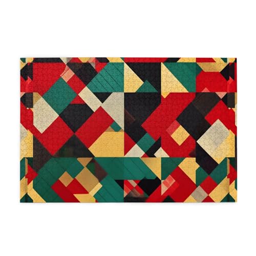 Puzzles1000 Teile Whjdpp Kariertes Rautenmuster Bild Pädagogische Intellektuelle Holzpuzzles Lustige Puzzles Stressabbau Spiel Puzzles1000 Teile Whjdpp Kariertes Rautenmuster Bild Pädagogische Intellektuelle Holzpuzzles Lustige Puzzles Stressabbau Spiel von Whjdpp