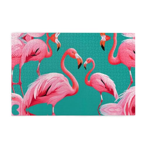Puzzles1000 Teile Whjdpp Lovely Rosa Flamingos Bild Pädagogische Intellektuelle Holzpuzzles Lustige Puzzles Stressabbau Spiel Puzzles1000 Teile Whjdpp Lovely Rosa Flamingos Bild Pädagogische Intellektuelle Holzpuzzles Lustige Puzzles Stressabbau Spiel von Whjdpp