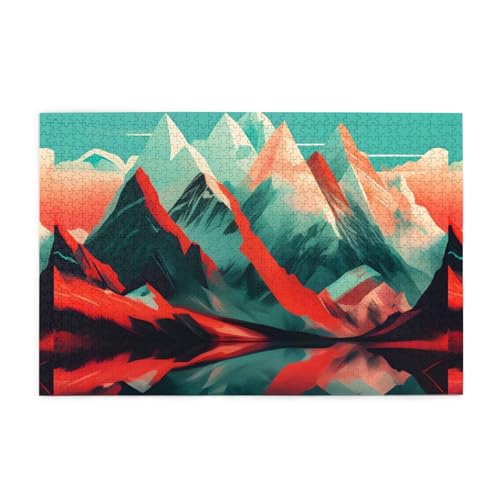 Puzzles1000 Teile Whjdpp Schöne Berge Bild Pädagogische Intellektuelle Holzpuzzles Lustige Puzzles Stressabbau-Spiel Puzzles1000 Teile Whjdpp Schöne Berge Bild Pädagogische Intellektuelle Holzpuzzles Lustige Puzzles Stressabbau-Spiel von Whjdpp