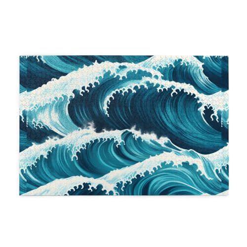 Puzzles1000 Teile Whjdpp Schöne Ozeanwellen Bild Pädagogische Intellektuelle Holzpuzzles Lustige Puzzles Stressabbau Spiel Puzzles1000 Teile Whjdpp Schöne Ozeanwellen Bild Pädagogische Intellektuelle Holzpuzzles Lustige Puzzles Stressabbau Spiel von Whjdpp