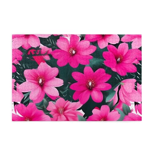 Puzzles1000 Teile Whjdpp Schöne Rosa Blumen Bild Pädagogische Intellektuelle Holzpuzzles Lustige Puzzles Stressabbau Spiel Puzzles1000 Teile Whjdpp Schöne Rosa Blumen Bild Pädagogische Intellektuelle Holzpuzzles Lustige Puzzles Stressabbau Spiel von Whjdpp