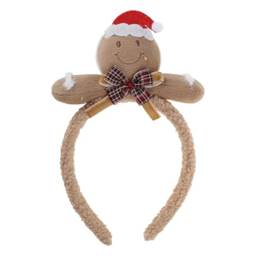 Modischer Plüsch-Winter-Kopfschmuck für Kinder, Weihnachtshaarband, Baum-Kopfschmuck für Damen und Kinder, Party-Haarreifen von Whltzf