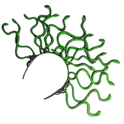 Whltzf Cosplay-Haarbänder für Fotostudio, Halloween, auffällige Requisiten für Ostern, Halloween, Party, tägliches Tragen, Kopfschmuck, Schlangen-Haar-Accessoire Whltzf Cosplay-Haarbänder für Fotostudio, Halloween, auffällige Requisiten für Ostern, Halloween, Party, tägliches Tragen, Kopfschmuck, Schlangen-Haar-Accessoire von Whltzf