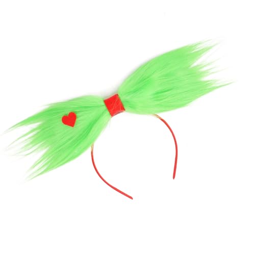 Whltzf Lustige Haarspange für Kostümpartys und tägliches Spielen mit grünem Haar, Foto-Requisiten, leichte Stirnbänder für Kinder von Whltzf