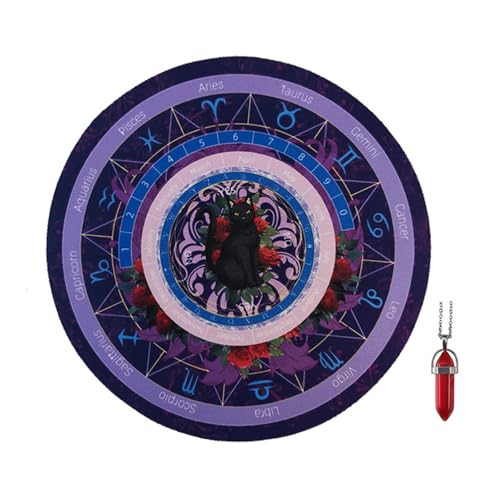 Whltzf Notfallplatine Und Kristallwinder Von Wahrsagungs Halskette Set Metaphysical Message Platine Gummi Wahrsagerei Tafel Tischspiele von Whltzf