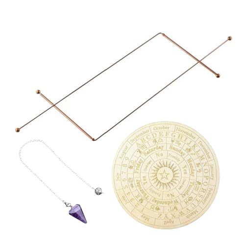 Whltzf Wüstenstäbe Mit Pendel Und MAT Für Die Suche Nach Wasserschatz Spiritueller Führung Für Die Energielinienentdeckung Göttliche Stangen Set Set Whltzf Wüstenstäbe Mit Pendel Und MAT Für Die Suche Nach Wasserschatz Spiritueller Führung Für Die Energielinienentdeckung Göttliche Stangen Set Set von Whltzf