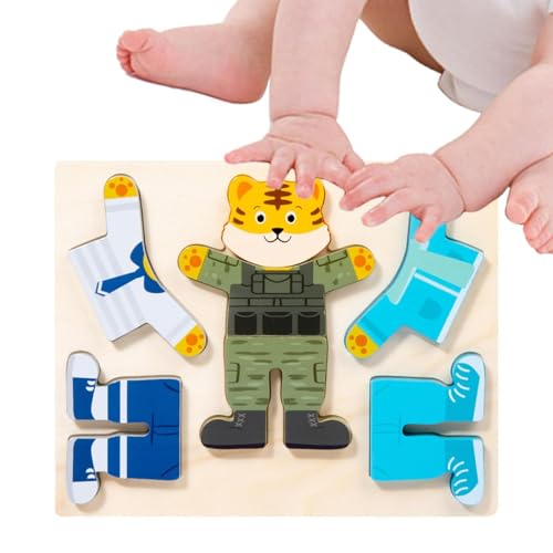 Anziehspiele für Tiere, Vereinsspiel zum Ankleiden von Puzzlespielzeugen | Lernspielzeug für Kleinkinder, Vorschul-Lernaktivitäten für Jungen und Mädchen Anziehspiele für Tiere, Vereinsspiel zum Ankleiden von Puzzlespielzeugen | Lernspielzeug für Kleinkinder, Vorschul-Lernaktivitäten für Jungen und Mädchen von Whnbuij