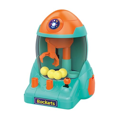 Automatische Spielzeugautomaten, Krallenmaschinen für Kinder - Indoor-Spielzeug im Raketen-Design für Zuhause | Automatische Spielzeugspender für , Ablenkungen Automatische Spielzeugautomaten, Krallenmaschinen für Kinder - Indoor-Spielzeug im Raketen-Design für Zuhause | Automatische Spielzeugspender für , Ablenkungen von Whnbuij