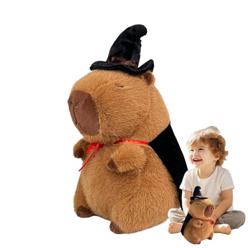 Capibara Plüsch, gefüllter Kapbara, entzückendes weiches Spielzeug für Capbara Tiere - 13,77 Zoll Plüschspielzeug, niedliche Capbara-Puppe für Wohnzimmer, Schlafzimmer, Auto, Zimmer B Capibara Plüsch, gefüllter Kapbara, entzückendes weiches Spielzeug für Capbara Tiere - 13,77 Zoll Plüschspielzeug, niedliche Capbara-Puppe für Wohnzimmer, Schlafzimmer, Auto, Zimmer B von Whnbuij