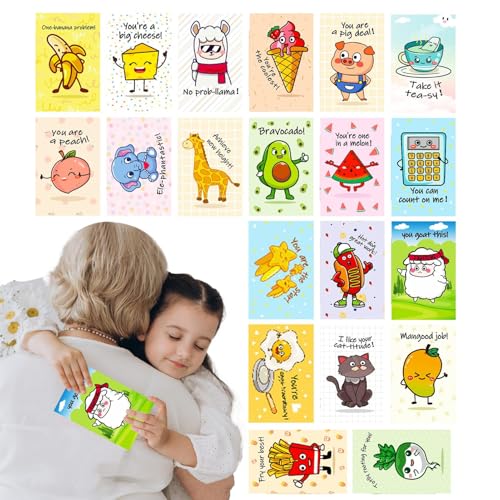 Cartoon-Karten für Kinder, 20 Postkarten mit Cartoon-Figuren für Kinder - Partyzubehör mit lustigen und niedlichen Mustern für Freunde Familie Studenten Lehrer Cartoon-Karten für Kinder, 20 Postkarten mit Cartoon-Figuren für Kinder - Partyzubehör mit lustigen und niedlichen Mustern für Freunde Familie Studenten Lehrer von Whnbuij