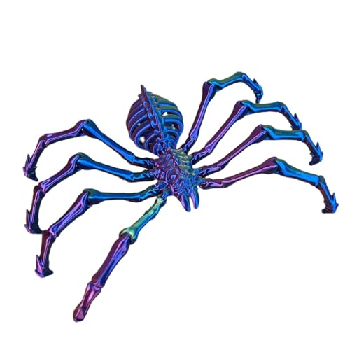 Gedruckte Spinne, Spinne, bewegliche Gelenke, Spinne, Fidget Toys - Schreibtischspielzeug für Erwachsene, Stressabbau-Spielzeug für den Arbeitsplatz zu Hause von Whnbuij