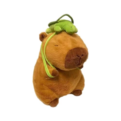 Gefüllte Capibara - 9 Zoll Realistisches Capibara Plüschtier, Premium Capibara Plüsch | Niedliche Capibara Plüschpuppe, -Plüschtier mit Ausdrücken, perfekt für Weihnachten von Whnbuij