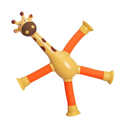 Giraffe Teleskop -Röhrchenspielzeug - Saugnapfbecher Giraffe -Spielzeug, Osterkorb Stuffer | Puzzle -Saugbecherform wechseln sensorische Röhrchen, dehnbares Teleskop -Saugnapf -Tassenröhrchen, lustige Giraffe Teleskop -Röhrchenspielzeug - Saugnapfbecher Giraffe -Spielzeug, Osterkorb Stuffer | Puzzle -Saugbecherform wechseln sensorische Röhrchen, dehnbares Teleskop -Saugnapf -Tassenröhrchen, lustige von Whnbuij