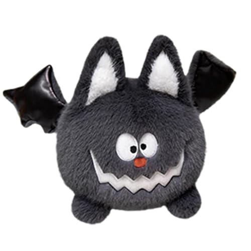 Halloween Plüschtiere, Halloween Plüschtiere, Halloween Plüschtiere | Spinnenpuppe Kissen mit Fledermaus Lustiges Plüsch Kürbisschädel | Gefüllte Plüschpuppen Spielzeug von Whnbuij