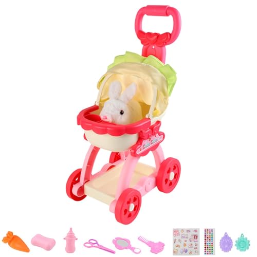 Haustierwagen Spielzeug für Kinder, Haustierwagen Spielzeug - Plüsch-Hundetransportbox mit Track-Aufnahme - Pädagogische und D-Fikationsspiele von Whnbuij