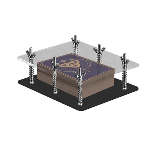 Kartenpresse – praktisches Werkzeug zum Glätten von Karten, Kristallkartenpresse | Durchsichtiges Kartenpressgerät aus Acryl, Kartenkorrekturwerkzeug, Spielkartenschutz, Kartenhalter für Papierkarten, Kartenpresse – praktisches Werkzeug zum Glätten von Karten, Kristallkartenpresse | Durchsichtiges Kartenpressgerät aus Acryl, Kartenkorrekturwerkzeug, Spielkartenschutz, Kartenhalter für Papierkarten, von Whnbuij