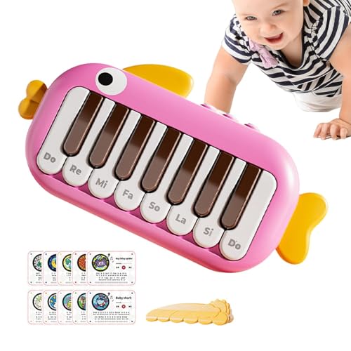 Klavier, Reiseklavier | Miniatur Taschenklavier für Kinder | Tragbares Klavier für Kinder | Lernmusikinstrument | Taschen-Klavier für Mädchen und Jungen d von Whnbuij