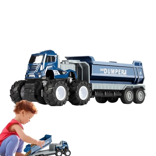 LKW mit Kippbox für Kinder, LKW mit Kippbox für Kinder - Spielzeug-Modell eines simulierten Transportwagens für Kinder - Fahrzeug mit Spielzeug-Klappbox von Whnbuij