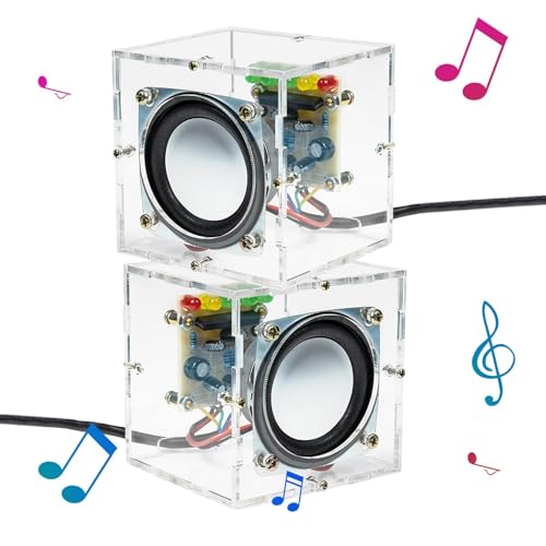 Lautsprecher-Kit – -Audio-Lautsprecher-Bausatz, Soundsystem | Lautsprecherbox-Experimentier-Kits, komplettes Lautsprecher-Montageset, ideal für Audiophile, anpassbares Design, leicht zu befolgen Lautsprecher-Kit – -Audio-Lautsprecher-Bausatz, Soundsystem | Lautsprecherbox-Experimentier-Kits, komplettes Lautsprecher-Montageset, ideal für Audiophile, anpassbares Design, leicht zu befolgen von Whnbuij