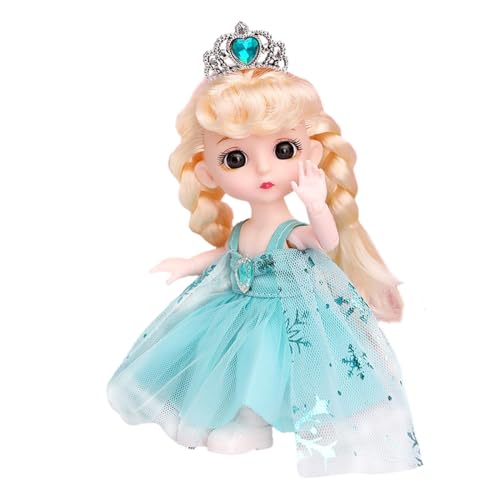 Lebensechte Kugel Puppen-360 ° Rotierende Puppe Gemeinsame Kugel Anime Figur | Entzückende Diary Queen Collection BJD Puppe 13 Gelenk bewegliche Puppe Prinzessin Anime Puppe Geschenk von Whnbuij