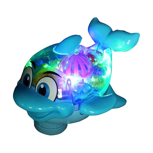 Leuchtendes Delfinspielzeug - LED Delfin Leuchtspielzeug für Leuchtende Pooldelfin | Meerestierspielzeug mit mechanischem Bewegungsgetriebe, flexibles Leuchtendes Badespielzeug Leuchtendes Delfinspielzeug - LED Delfin Leuchtspielzeug für Leuchtende Pooldelfin | Meerestierspielzeug mit mechanischem Bewegungsgetriebe, flexibles Leuchtendes Badespielzeug von Whnbuij