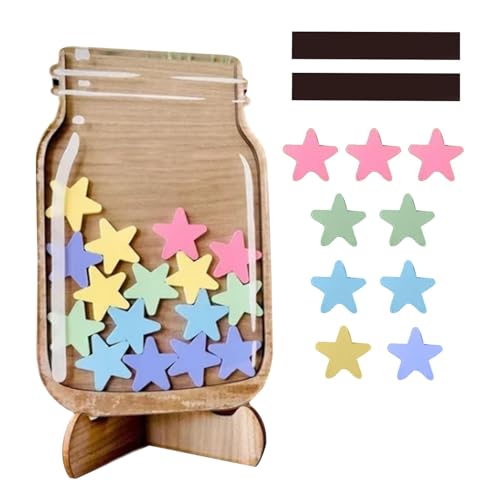 Magnetische Belohnungsdose für die Tafel 'Klassenzimmer,Belohnungsglas Star Jar - Niedliche magnetische Belohnungsdose Klasse | Tragbare Belohnung für Kinder Managementinstrumente 'au Magnetische Belohnungsdose für die Tafel 'Klassenzimmer,Belohnungsglas Star Jar - Niedliche magnetische Belohnungsdose Klasse | Tragbare Belohnung für Kinder Managementinstrumente 'au von Whnbuij