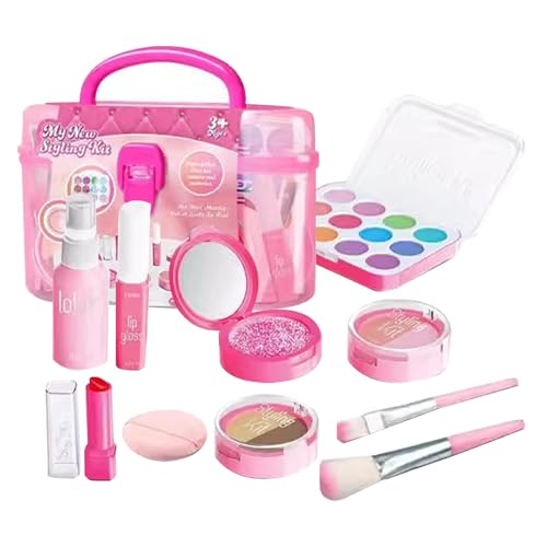 Make-up-Set für – nachhaltiges Make-up-Set | Make-up-Set für kleine Mädchen | Schminktische, perfektes Prinzessinnen-Spielzeug für Weihnachten, Make-up-Spielzeug zum Vernöhnen Make-up-Set für – nachhaltiges Make-up-Set | Make-up-Set für kleine Mädchen | Schminktische, perfektes Prinzessinnen-Spielzeug für Weihnachten, Make-up-Spielzeug zum Vernöhnen von Whnbuij