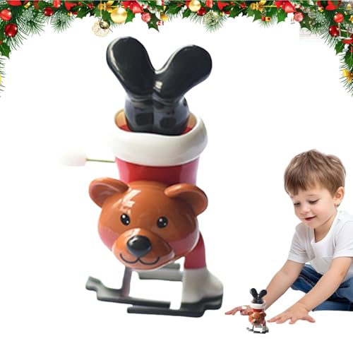 Mechanisches Weihnachtsspielzeug, Aufziehspielzeug für den Urlaub - Mechanisches Spielzeug zum Thema Weihnachten Lustiges Spielzeug - Weihnachtsspielzeug Lustiges Spielzeug Mechanisches Spielzeug zum von Whnbuij