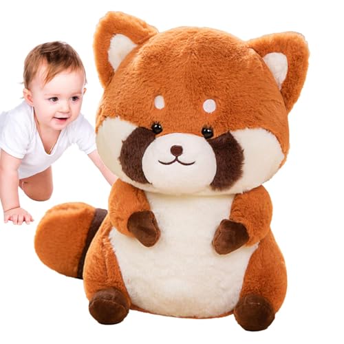 Niedliches rotes Panda-Plüschtier, -Plüschtier - Realistisches weiches Plüschkissen-Spielzeug | Niedliches exquisites -Plüschtier für Kissen Niedliches rotes Panda-Plüschtier, -Plüschtier - Realistisches weiches Plüschkissen-Spielzeug | Niedliches exquisites -Plüschtier für Kissen von Whnbuij