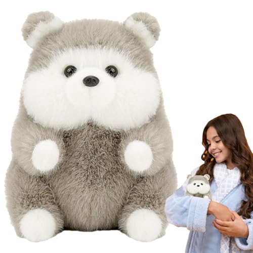 Plüschhunden-Kissenspielzeug, Plüsch-Welpen-Puppe, umarmbarer Plüschpuppen-Welpe | Plüschhundesammlung, Spielzeug für Wohnzimmer, Schlafzimmer von Whnbuij