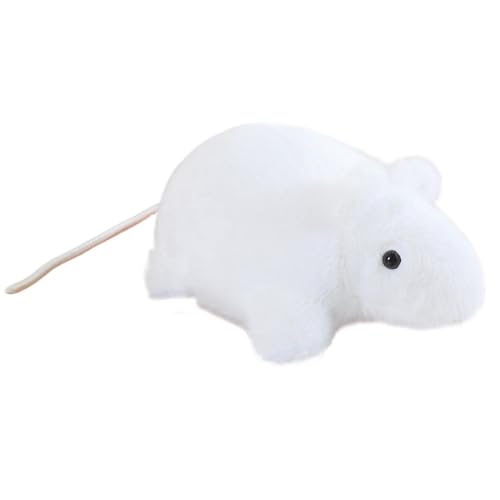 Plüschtier Maus, Plüschtiere Maus – Spielzeug zur Dekoration von Mäusen aus simuliertem Plüsch | Heimdekoration aus weichem Plüsch für Schlafzimmer, Spielzimmer, Auto, Sofa, Cham von Whnbuij