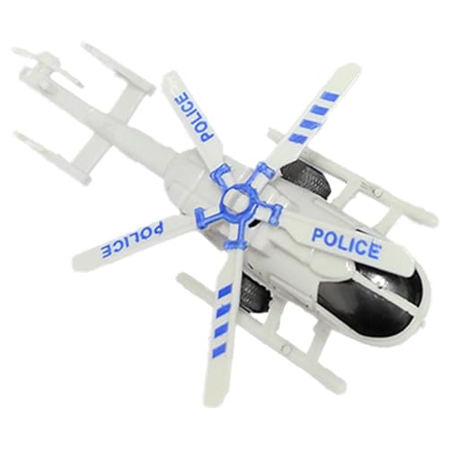 Push and Go Helikopter Spielzeug zum Schieben - Hubschrauber Flugzeug, Reibungsbetriebene Hubschrauber mit rotierenden Propellern, Lustiges Flugzeug Spielzeug für Jungen und Mädchen, Flugzeug M von Whnbuij
