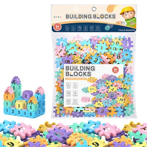 Puzzle Bauklötze, ineinandergreifende Bausteine - Bausteine interaktive Verbindungsblöcke - Lustige herausfordernde Puzzlespiele Puzzlespiel für Kinder, ragaz von Whnbuij