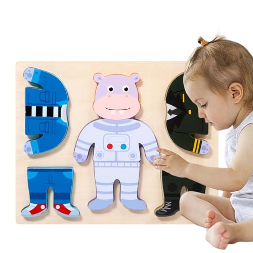 Puzzles aus Holz für Kleinkinder, Anzieh-Puzzle, Holzpuzzle, Spielzeug – Lernen von Puzzles für pädagogische Tiere, Lernaktivitäten für das Vorschulhaus Puzzles aus Holz für Kleinkinder, Anzieh-Puzzle, Holzpuzzle, Spielzeug – Lernen von Puzzles für pädagogische Tiere, Lernaktivitäten für das Vorschulhaus von Whnbuij