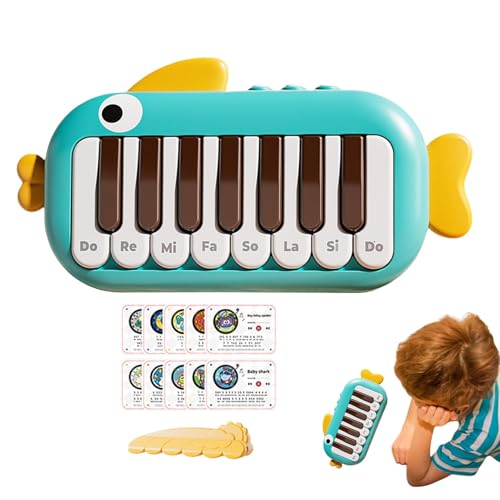 Taschenklavier, Kleinklavier - Miniatur Taschenklavier für Kinder | Tragbares Klavier für Kinder, Lernmusikinstrument, Taschen-Klavier für Mädchen und Jungen d von Whnbuij