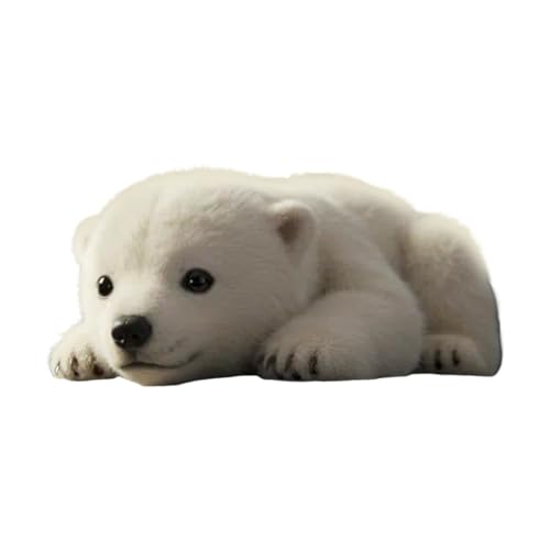 Weicher Eisbär - lebensechte Puppe, flauschige Figur | 18x18x25 cm großer arktischer, gefüllter Begleiter, waschbarer Baby -Spielkampfkissen, niedlicher Reisekumpel für Kinderzimmer, Schlafenszeit, Sc Weicher Eisbär - lebensechte Puppe, flauschige Figur | 18x18x25 cm großer arktischer, gefüllter Begleiter, waschbarer Baby -Spielkampfkissen, niedlicher Reisekumpel für Kinderzimmer, Schlafenszeit, Sc von Whnbuij
