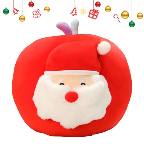 Weihnachts-Plüschtiere – niedliches Plüschtier mit Früchten – Plüschspielzeug aus Plüsch, Cartoon, weiches Kuschelkissen, Sammelspielzeug, Dekoration für Ferienhaus von Whnbuij