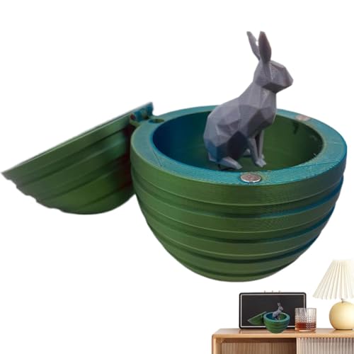 Whnbuij -Druck-Ei, Druck-Ei | Süßes Hasenei - -gedruckte Tiere, Innendekoration, Schreibtischspielzeug für Ostern, Heimdekoration Whnbuij -Druck-Ei, Druck-Ei | Süßes Hasenei - -gedruckte Tiere, Innendekoration, Schreibtischspielzeug für Ostern, Heimdekoration von Whnbuij