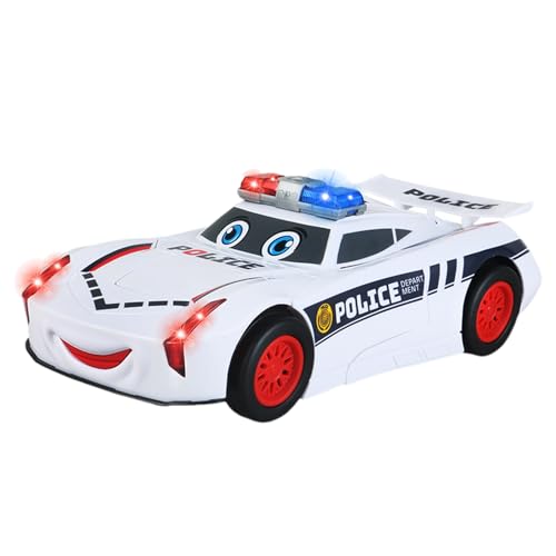Whnbuij Elektrischer Polizeiroboter mit Verformung – interaktives Action-Fahrzeug | Transformierbare Auto-Figur mit LED und Sound, umwandelbares Polizeiauto, batteriebetrieben, für Ostern und Neujahr Whnbuij Elektrischer Polizeiroboter mit Verformung – interaktives Action-Fahrzeug | Transformierbare Auto-Figur mit LED und Sound, umwandelbares Polizeiauto, batteriebetrieben, für Ostern und Neujahr von Whnbuij