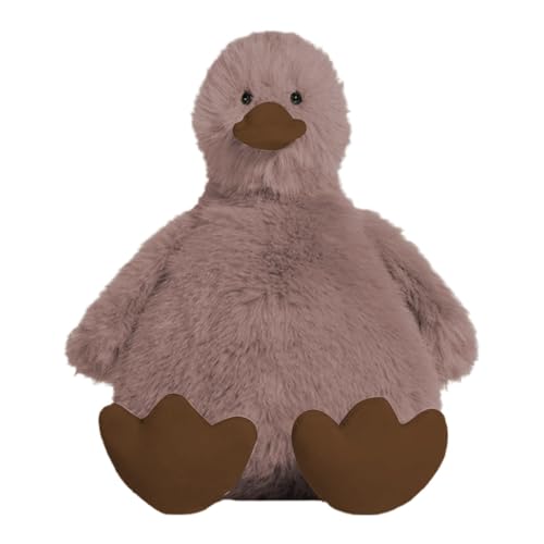 Whnbuij Ente aus Plüsch, Enten-Plüschtier | süßes Entenkissen, weiches Plüschtier, Schlafbegleiter, Ente, niedliches Kissen für Sofa und Bett von Whnbuij