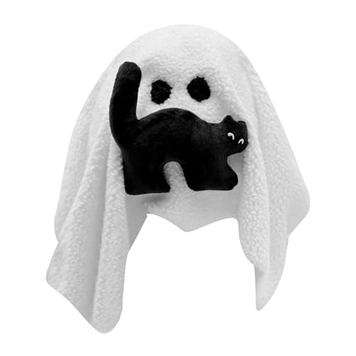 Whnbuij Geisterplüschtier, Geisterpuppen, Geisterpuppen gefüllt mit Halloween-Plüschtieren - Weiches Halloween-Kissen aus Plüsch für das Arbeitszimmer des Schlafzimmers Whnbuij Geisterplüschtier, Geisterpuppen, Geisterpuppen gefüllt mit Halloween-Plüschtieren - Weiches Halloween-Kissen aus Plüsch für das Arbeitszimmer des Schlafzimmers von Whnbuij