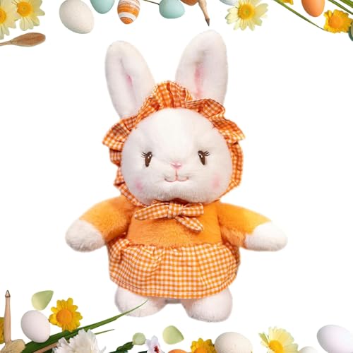 Whnbuij Osterhase aus Plüsch – Kaninchenspielzeug aus weichem Plüsch, niedliches Kaninchen-Plüschtier | Kleine Osterhasenfigur, Osterkorbfüllung, Frühlingsgeschenk für Whnbuij Osterhase aus Plüsch – Kaninchenspielzeug aus weichem Plüsch, niedliches Kaninchen-Plüschtier | Kleine Osterhasenfigur, Osterkorbfüllung, Frühlingsgeschenk für von Whnbuij