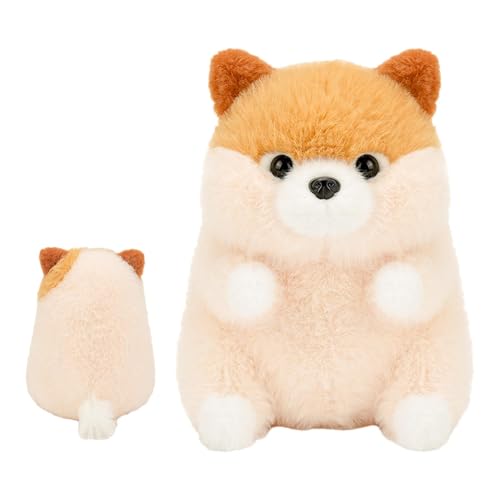 Whnbuij Plüschpuppe, Plüschtier für Welpen,Niedlicher weicher Plüsch Welpe | Plüschhunde Sammlung, Spielzeug für Wohnzimmer, Schlafzimmer, Stuhl, Sofa, Sofa von Whnbuij