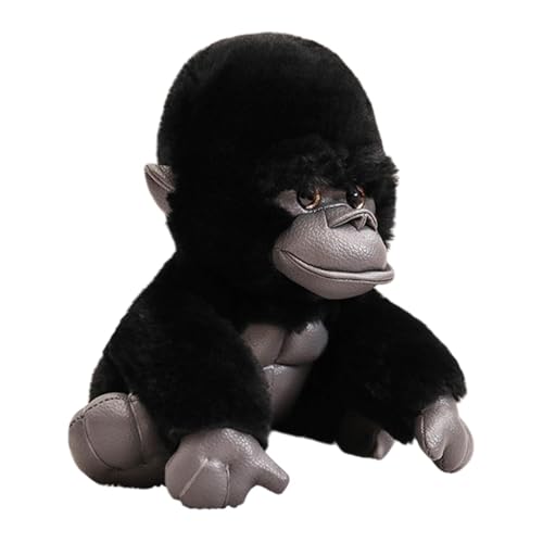 Whnbuij Plüschtier, groß, Plüschtiere – weiches Plüschspielzeug von 7,87 Zoll, hyperrealistisches Plüschtier – Deko-Spielzeug für Zuhause, Gibbon aus Plüsch für und Erwachsene von Whnbuij