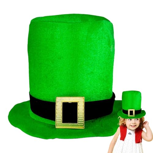 Whnbuij St. Patrick's Day Hut für den St. Patrick's Day Green Leprechaun KAPPLE | Deluxe Irish Holiday Cosplay Hats, Leprechaun Hüte für Erwachsene, Jugendliche und Whnbuij St. Patrick's Day Hut für den St. Patrick's Day Green Leprechaun KAPPLE | Deluxe Irish Holiday Cosplay Hats, Leprechaun Hüte für Erwachsene, Jugendliche und von Whnbuij
